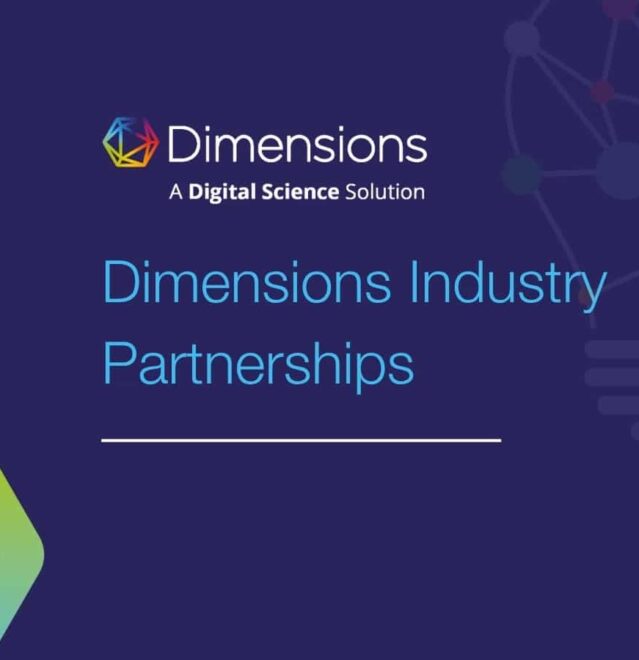 Dimensions Industry Partnerships graphic - featured