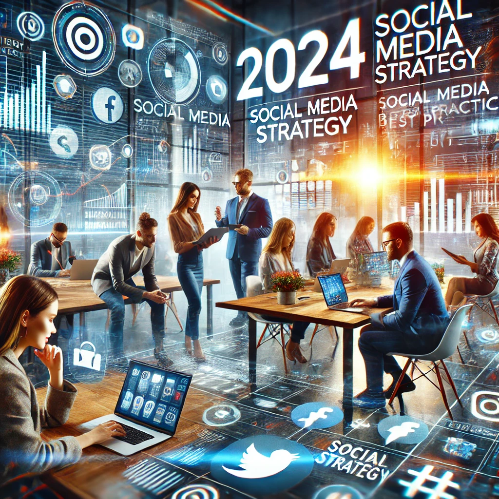 Construire sa stratégie social media en 2024.